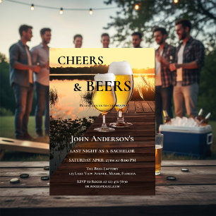 Invitation au Bachelor Party