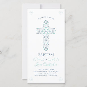 Invitation au baptême - Invitation personnalisé du