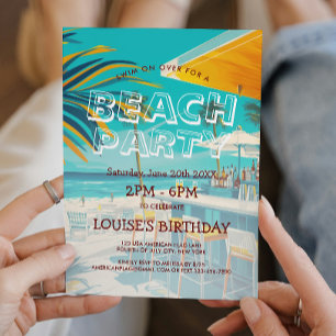 Invitation au Bar de la Plage et à la Soirée de Pl