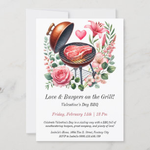 Invitation au barbecue de la Saint-Valentin sur me