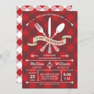 Invitation au barbecue I Do