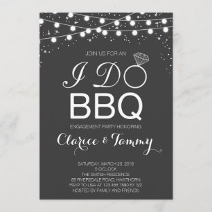 Invitation au barbecue / Partie d'engagement au ba