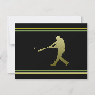 Invitation au Baseball Party