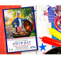 Invitation au BBQ du 14 juillet