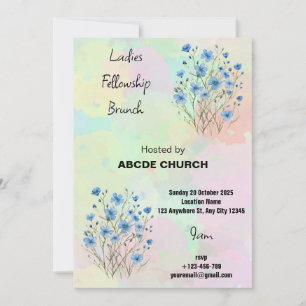 Invitation au brunch de la confrérie des dames de 
