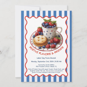 Invitation au brunch de la fête du Travail - Pâtis