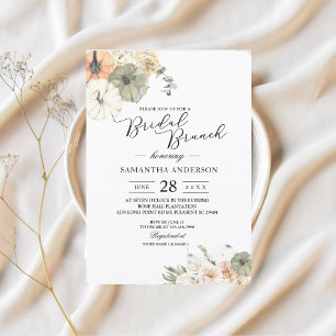 Invitation au Brunch de Mariage d'Automne Citrou