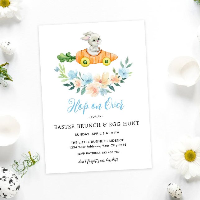 Invitation au brunch de Pâques et chasse aux œufs  (Créateur téléchargé)