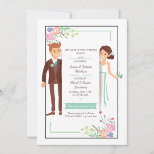 Invitation au brunch des jeunes mariés
