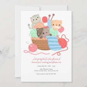 Invitation au cercle de tricot