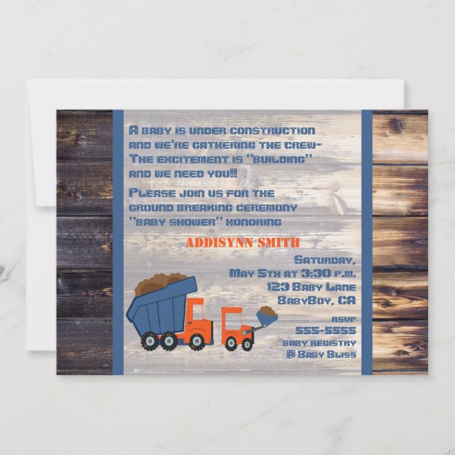 Invitation au chantier (Devant)