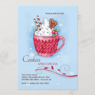 Invitation au chocolat de Noël