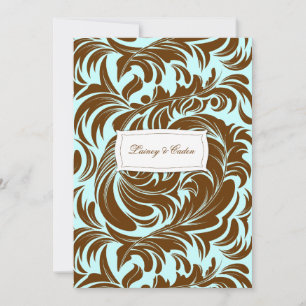 Invitation au chocolat Lainey Mint 311-Lavishly