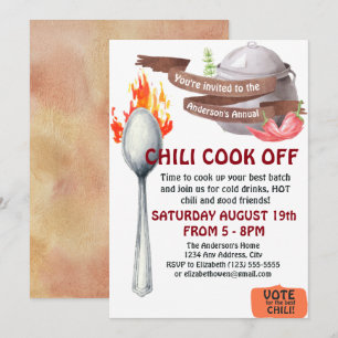 Invitation au concours de chili