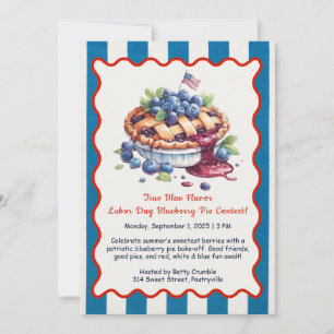 Invitation au concours de tartes aux myrtilles de