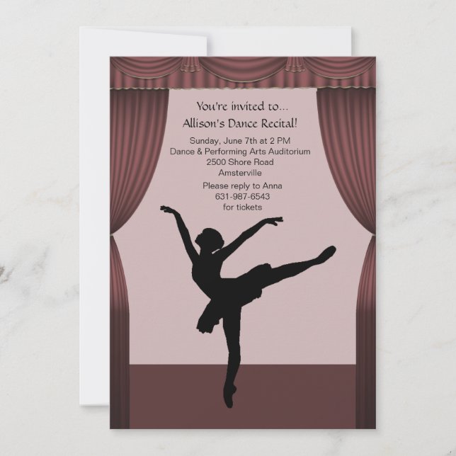 Invitation au considérant de danse d'appel du ride (Devant)