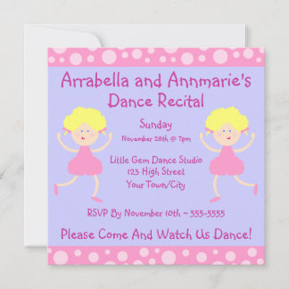 Invitation au considérant de danse des bulles rose
