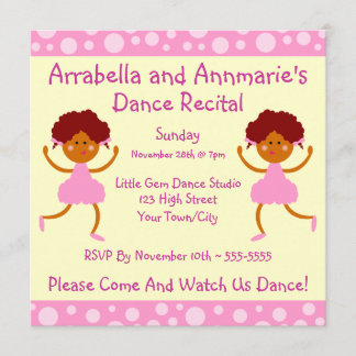Invitation au considérant de danse des bulles rose