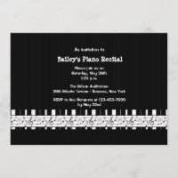 Invitation au considérant de piano musicalement in