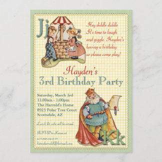 Invitation au cri de pépinière - Petite Piggy sur 