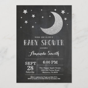 Invitation Au-dessus des parties scintillantes de Silve