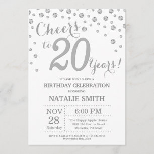 Invitation au diamant de la Parties scintillant d'