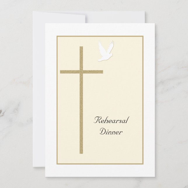 Invitation au dîner de la répétition chrétienne —  (Devant)