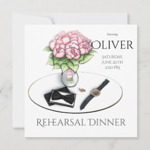 Invitation au dîner de répétition - Accessoires du