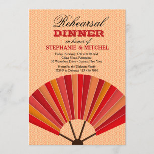 Invitation au dîner de répétition des fans chinois