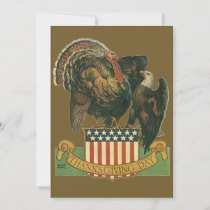 Invitation au dîner de Thanksgiving