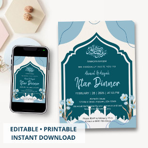 Invitation au dîner Iftar du Ramadan sous l'arche