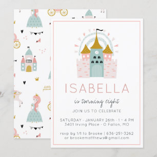 Invitation au Fairytale Princess Party