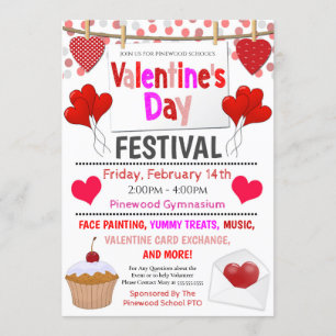 Invitation au Festival du Jour des Valentines