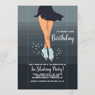 Invitation au gala de patinage sur glace