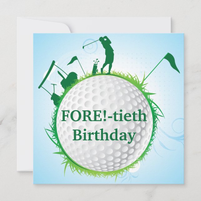 Invitation au golf pour les femmes à l'occasion du (Devant)