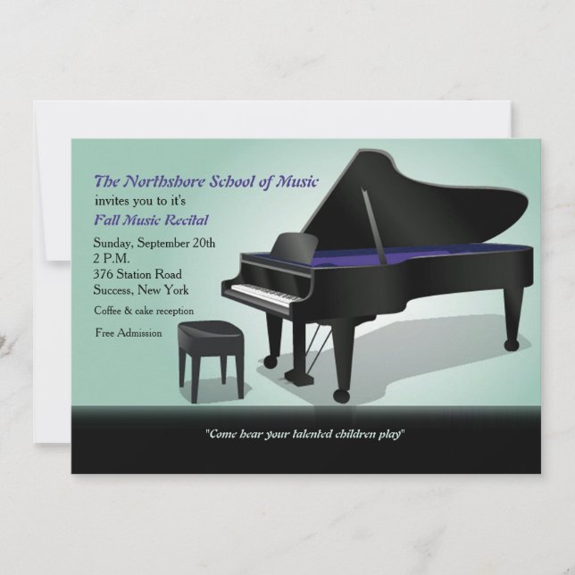 Invitation au grand piano (Devant)