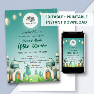 Invitation au Iftar de Ramadan sous la Mosquée Ble
