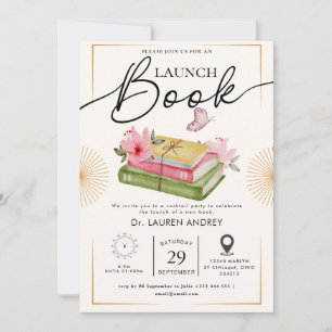 Invitation au lancement de livre