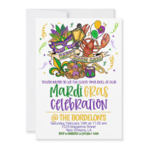 Invitation au Mardi Gras