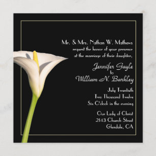 Invitation au mariage sur mesure Lily