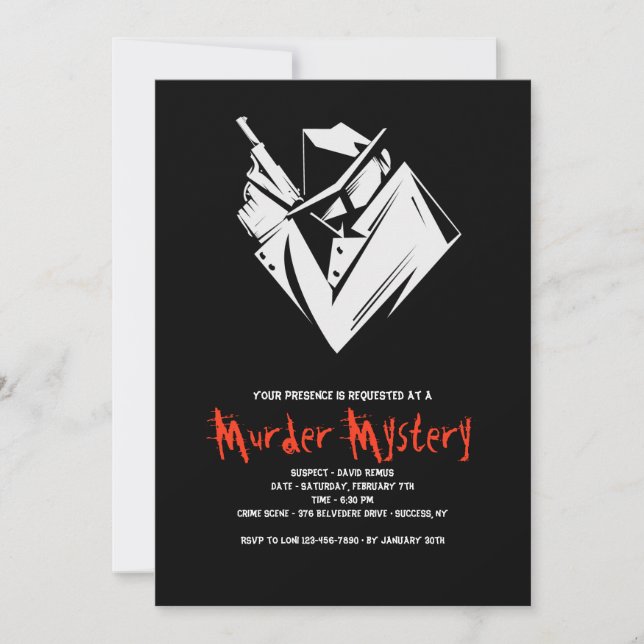 Invitation au meurtre de Whodunit (Devant)