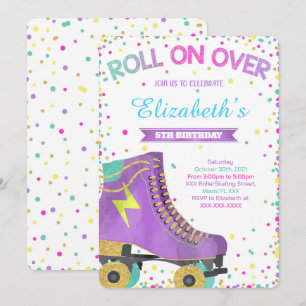 Invitation au patin à roulettes, Invitation d'anni