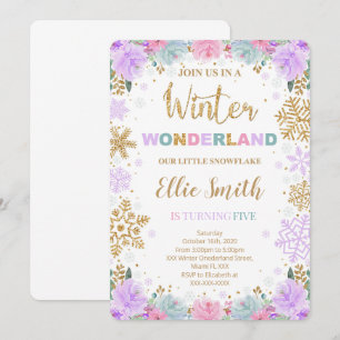 Invitation au Pays des Merveilles de l'Hiver