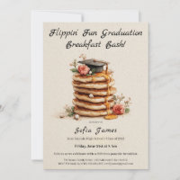 Invitation au petit-déjeuner de crêpes pour la cél