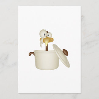 Invitation Au Poulet Dans La Soupe