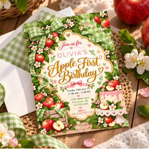 Invitation au premier anniversaire Apple