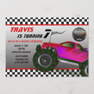 Invitation au rallye des camions Monster