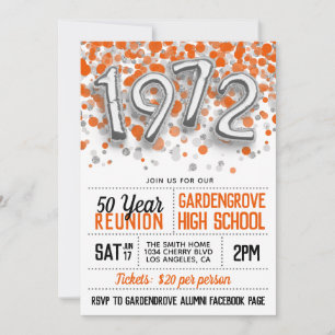 Invitation au rassemblement des anciens du lycée 1