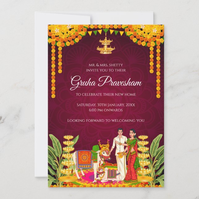 Invitation au réchauffement de la maison Gruhaprav (Devant)