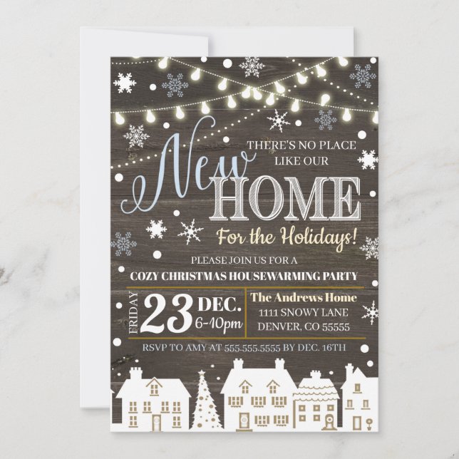 Invitation au réchauffement des maisons de vacance (Devant)